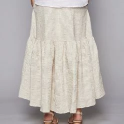 Zoe Kratzmann - Parade Skirt - Stone Check