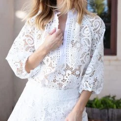 Zoe Kratzmann - Achelon Skirt - Porcelain Lace