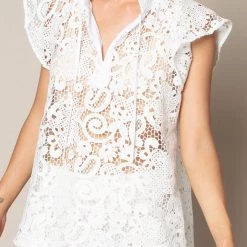 Zoe Kratzmann - Poise Top - Porcelain Lace