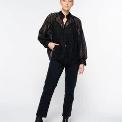 Zoe Kratzmann - Whisk Top - Black Lace